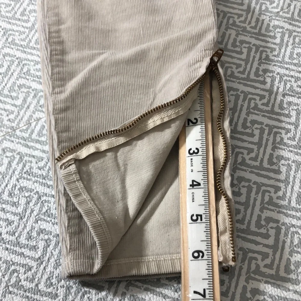 J. Crew Corduroy Jeans Zipper Ankles 26 - Picture 10 of 11